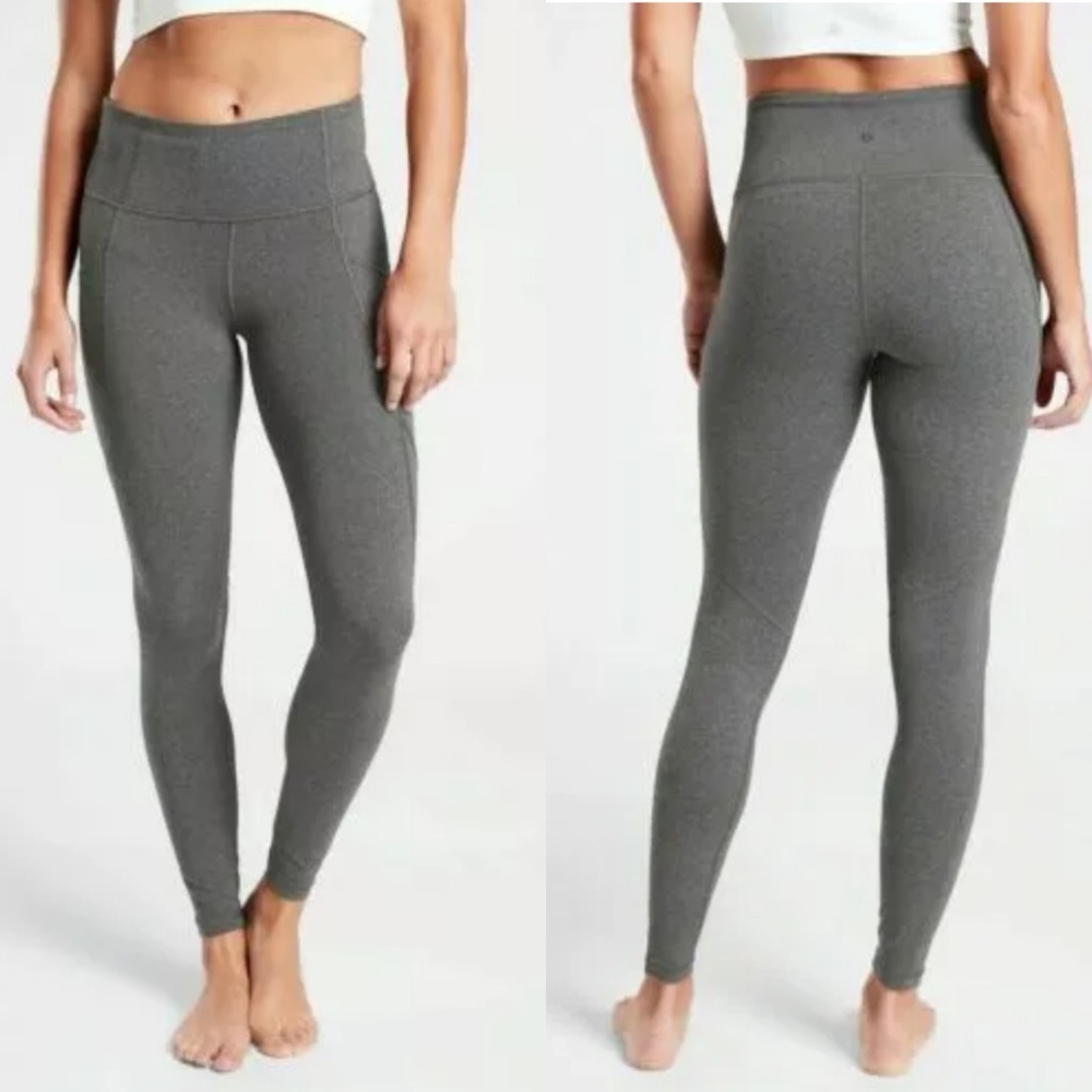 Athleta Stash Pocket Salutation Tights